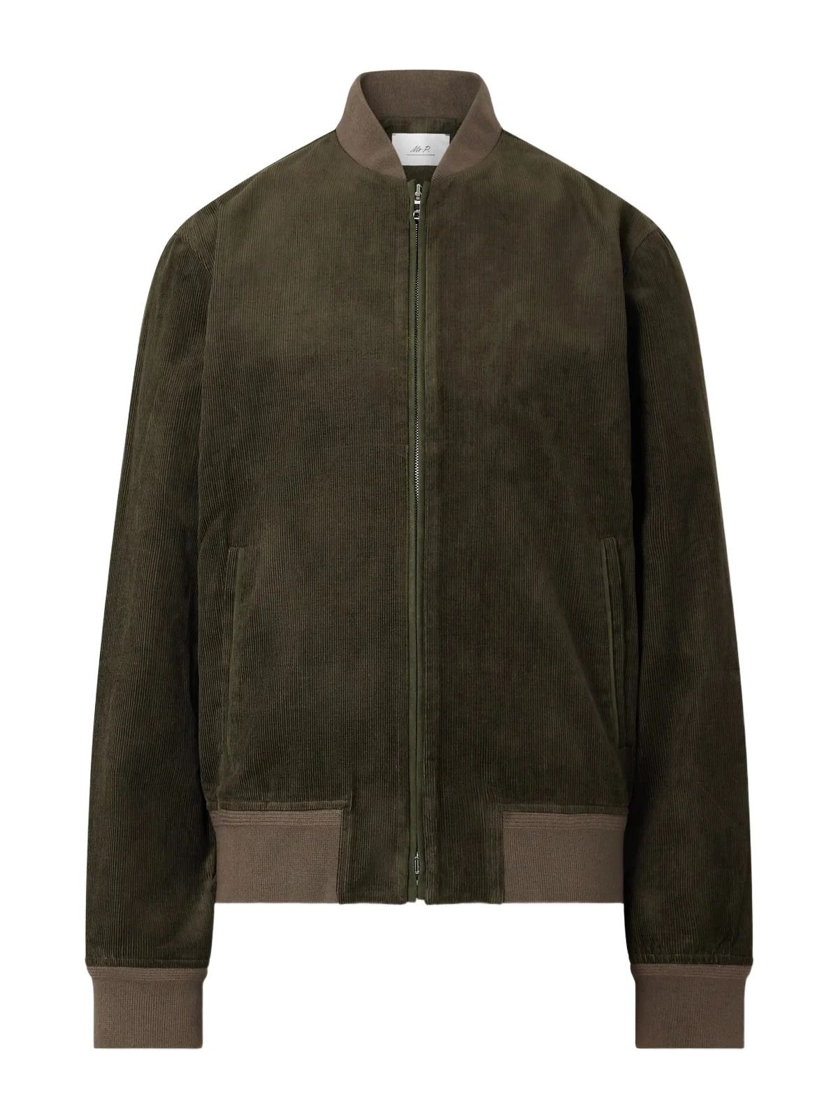 Cotton-Corduroy Bomber Jacket - Men