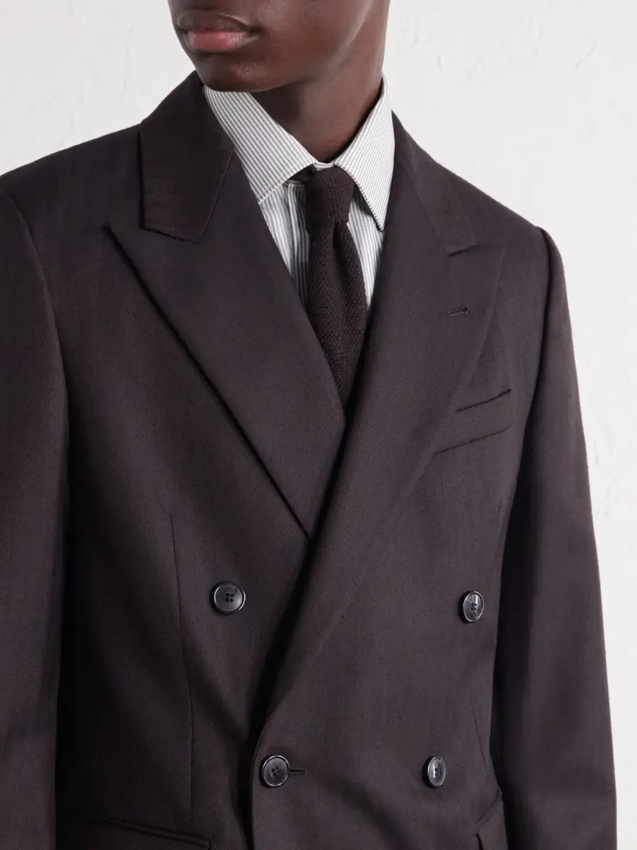 Zegna 6.5cm Knitted Cashmere Tie - Men | Thumbnail 3