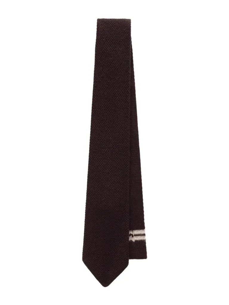 Zegna 6.5cm Knitted Cashmere Tie - Men | Image 1 Zegna 6.5cm Knitted Cashmere Tie - Men | Image 1