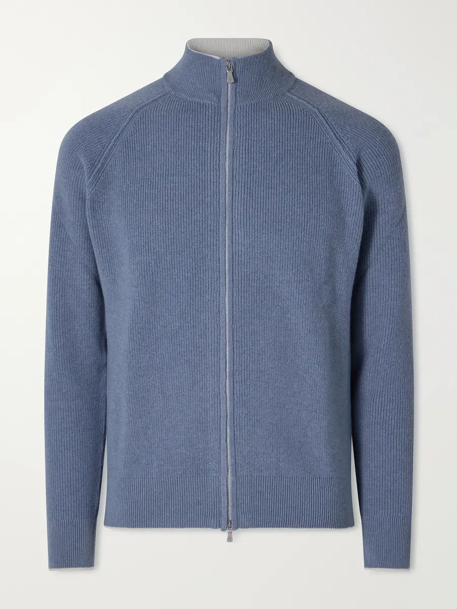 ELEVENTY Wool Zip-Up Sweater - Men | Thumbnail 2 ELEVENTY Wool Zip-Up Sweater - Men | Thumbnail 2