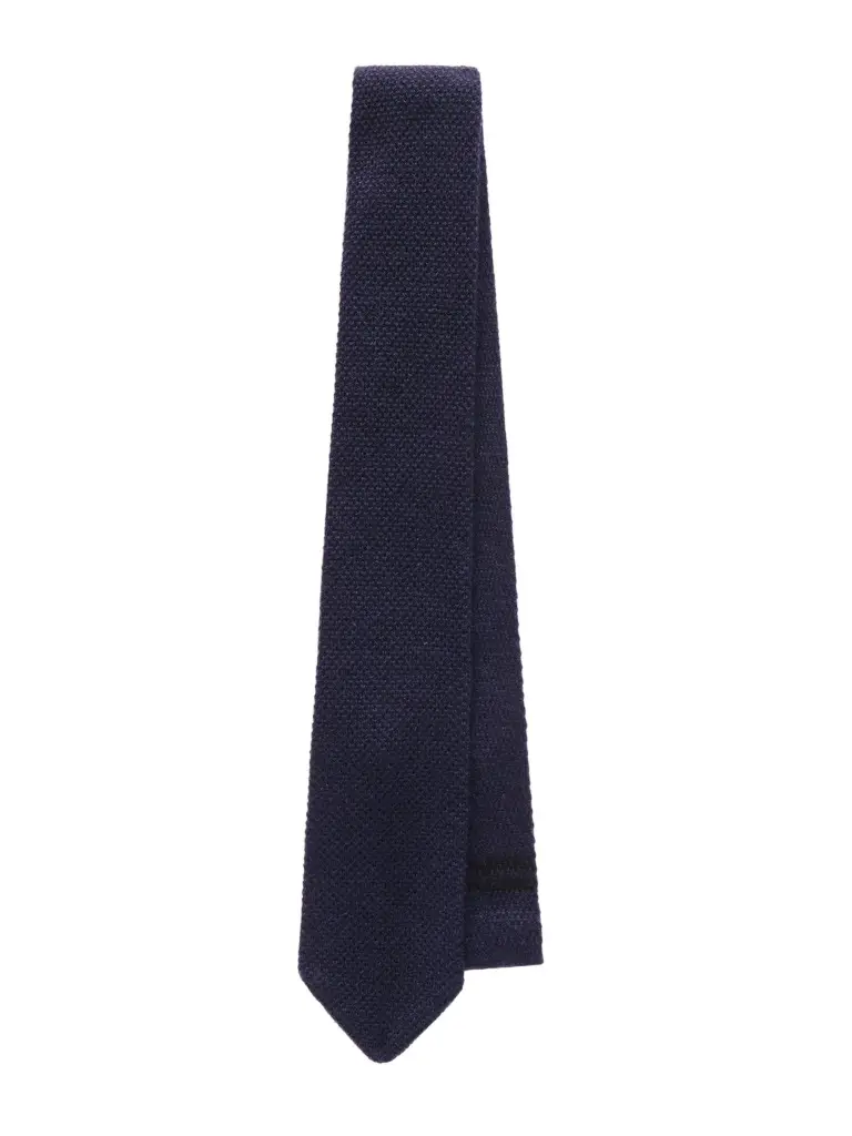 Zegna 6.5cm Knitted Cashmere Tie - Men | Image 1 Zegna 6.5cm Knitted Cashmere Tie - Men | Image 1