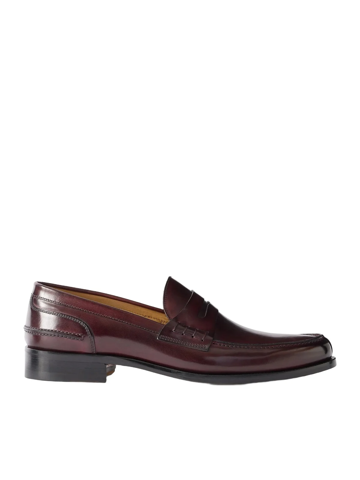 Split-Toe Leather Penny Loafers - Men Split-Toe Leather Penny Loafers - Men