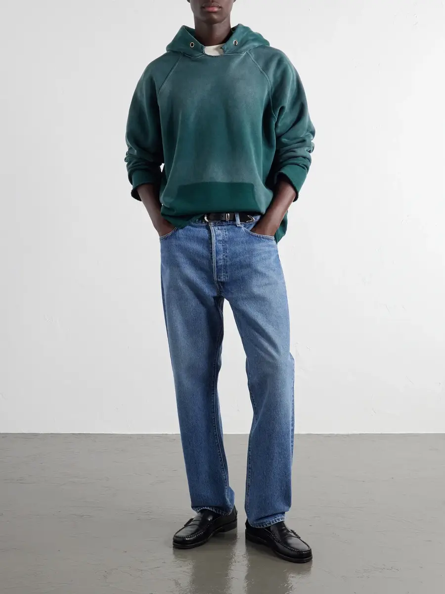 Les Tien Cotton-Jersey Raglan Hoodie - Men | Thumbnail 2 Les Tien Cotton-Jersey Raglan Hoodie - Men | Thumbnail 2