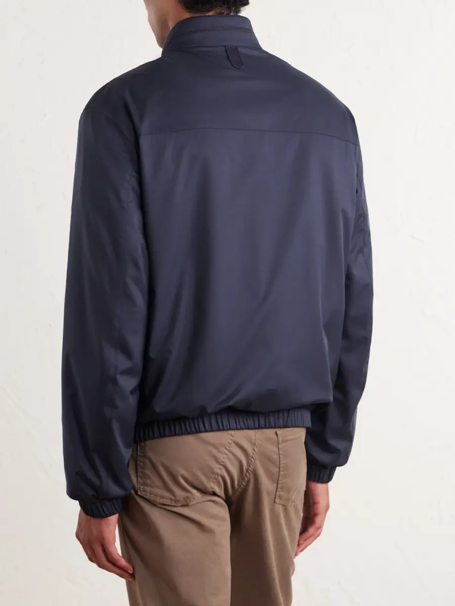 Canali Reversible Shell Bomber Jacket - Men | Thumbnail 4