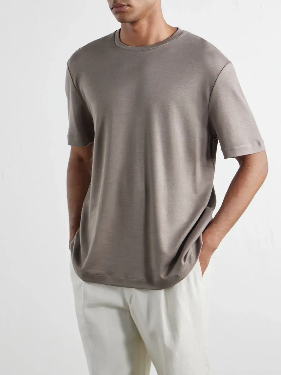 MR P. Cotton and Lyocell-Blend Jersey T-Shirt - Men | Thumbnail 3