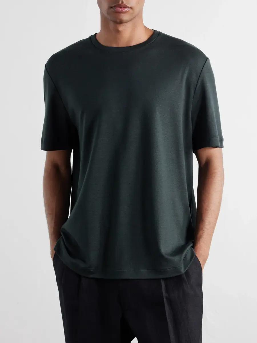 MR P. Cotton and Lyocell-Blend Jersey T-Shirt - Men | Thumbnail 3