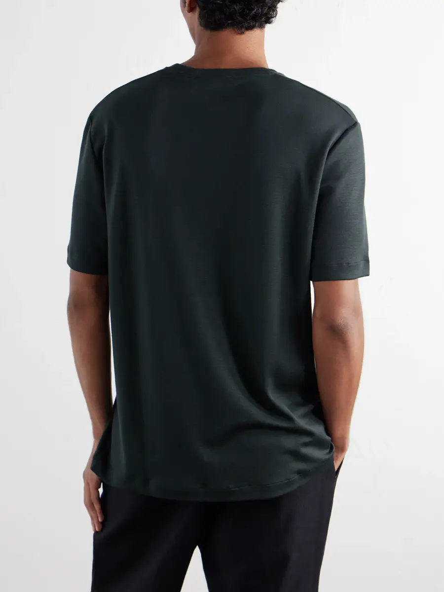 MR P. Cotton and Lyocell-Blend Jersey T-Shirt - Men | Thumbnail 4