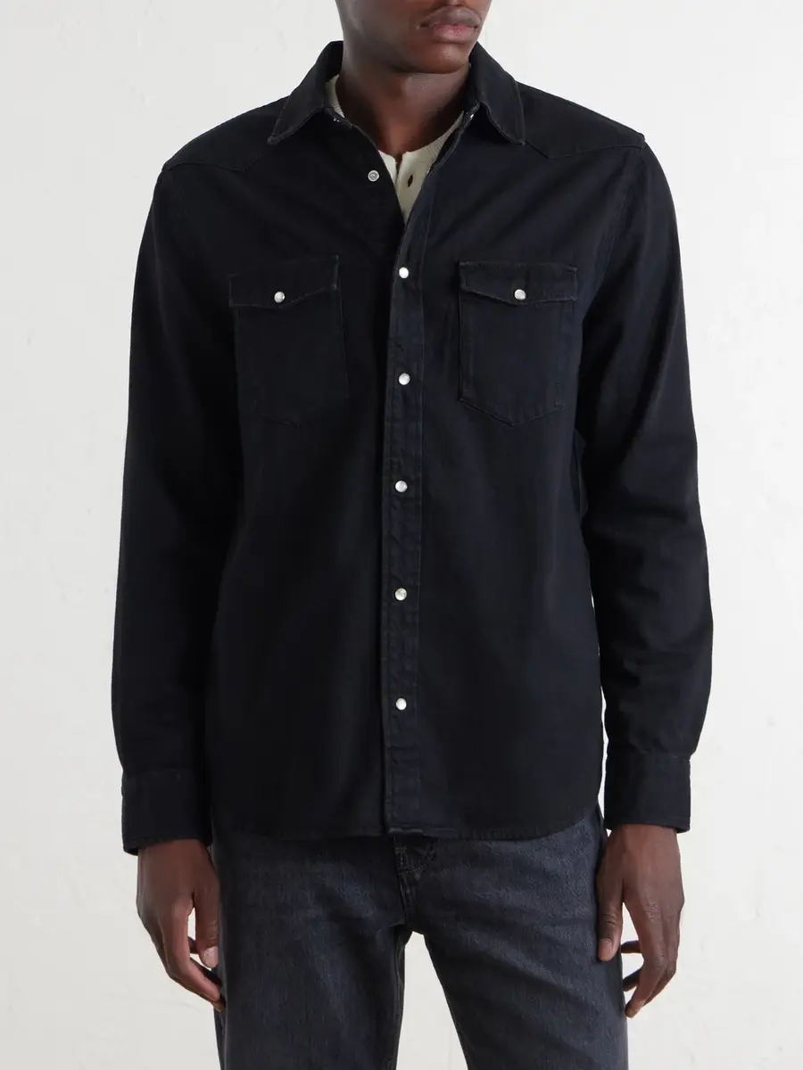 MR P. Western Denim Shirt - Men | Thumbnail 3 MR P. Western Denim Shirt - Men | Thumbnail 3