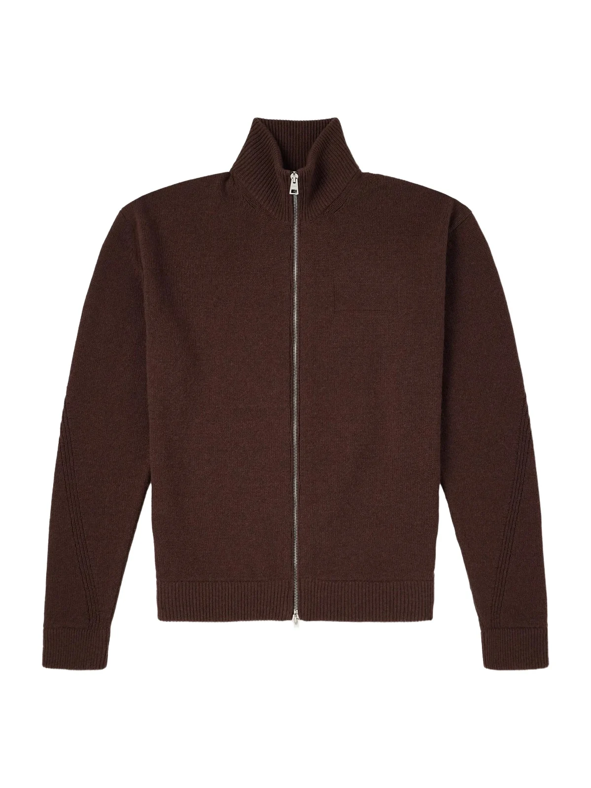 Cashmere Zip-Up Cardigan - Men