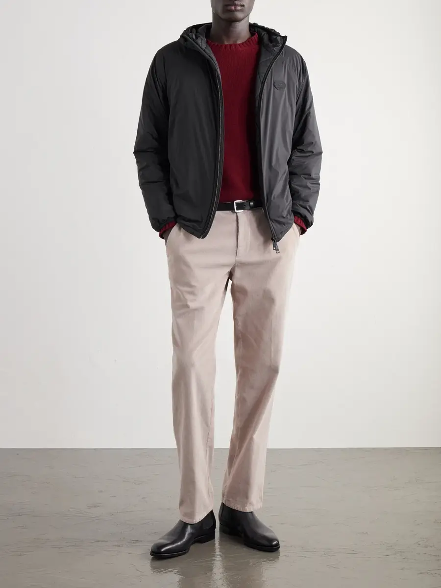 Burberry Logo-Appliquéd Shell Hooded Jacket - Men | Thumbnail 2 Burberry Logo-Appliquéd Shell Hooded Jacket - Men | Thumbnail 2