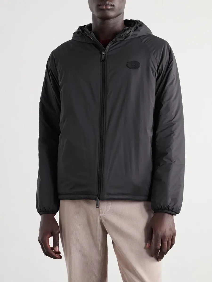 Burberry Logo-Appliquéd Shell Hooded Jacket - Men | Thumbnail 3 Burberry Logo-Appliquéd Shell Hooded Jacket - Men | Thumbnail 3