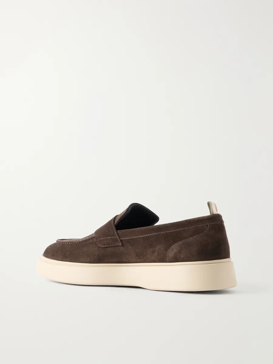 Officine Creative Frame 001 Suede Loafers - Men | Thumbnail 4
