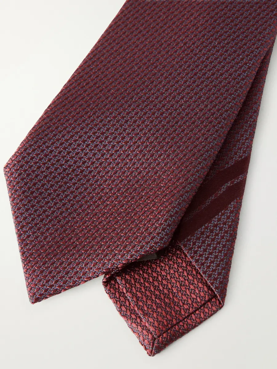 Zegna 8cm Silk-Twill Tie - Men | Thumbnail 4 Zegna 8cm Silk-Twill Tie - Men | Thumbnail 4