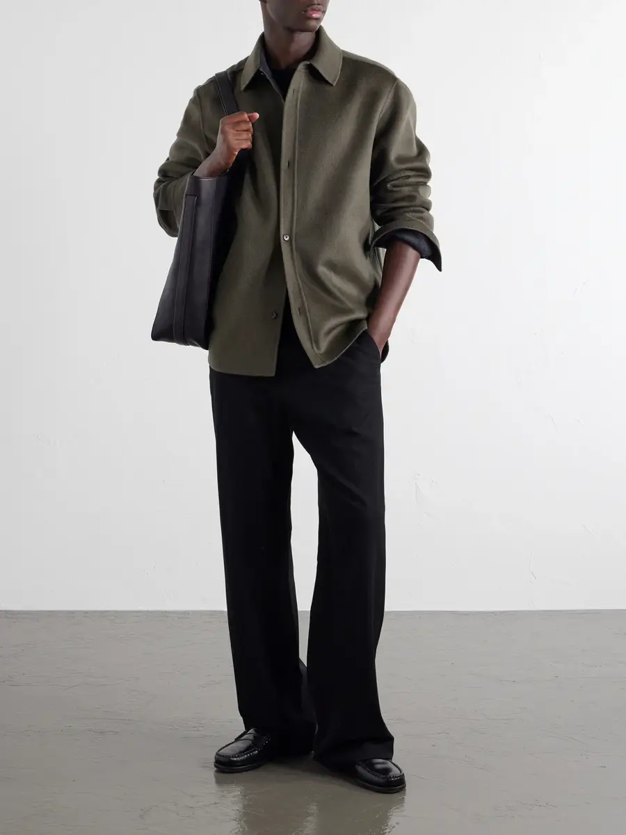 MR P. Wool and Cashmere-Blend Overshirt - Men | Thumbnail 2 MR P. Wool and Cashmere-Blend Overshirt - Men | Thumbnail 2