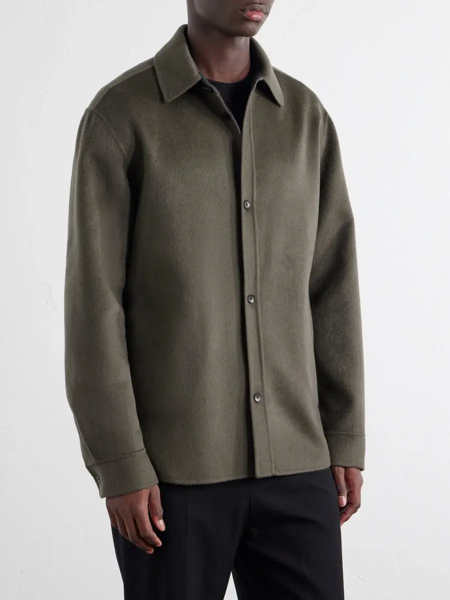 MR P. Wool and Cashmere-Blend Overshirt - Men | Thumbnail 3 MR P. Wool and Cashmere-Blend Overshirt - Men | Thumbnail 3
