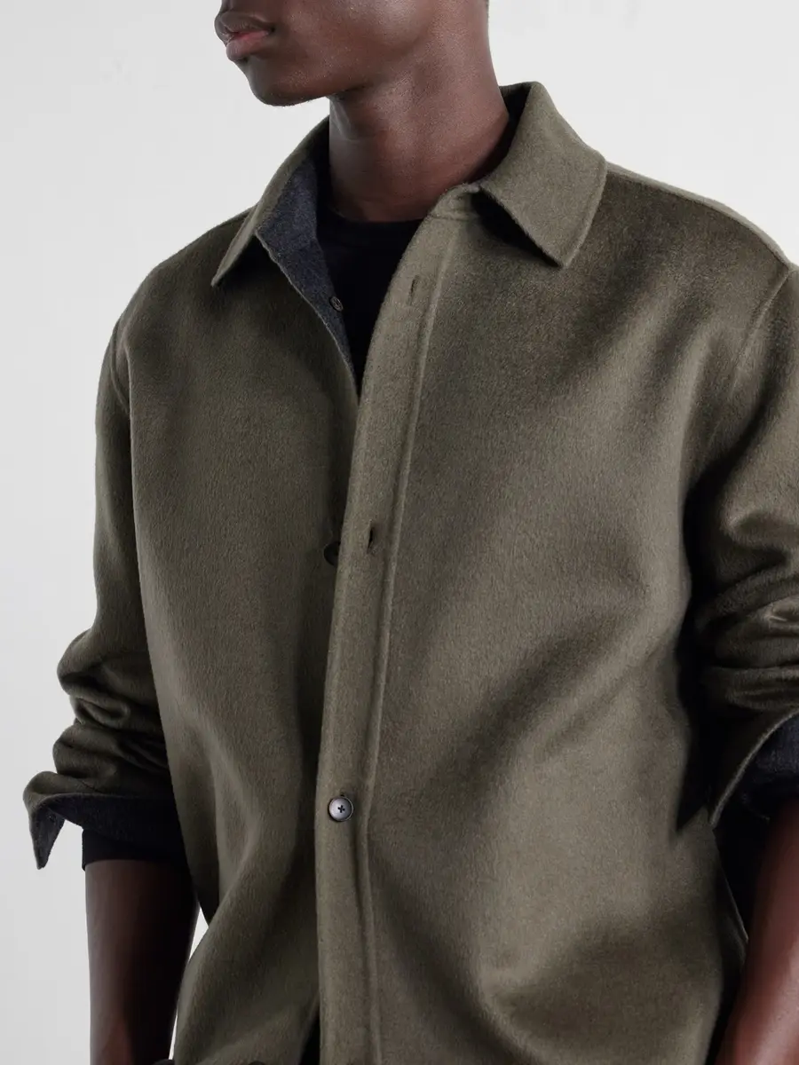 MR P. Wool and Cashmere-Blend Overshirt - Men | Thumbnail 5 MR P. Wool and Cashmere-Blend Overshirt - Men | Thumbnail 5