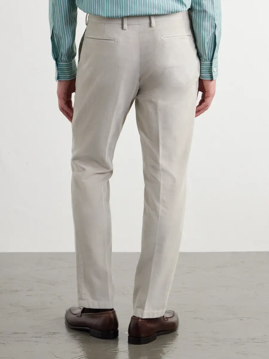 Boglioli Straight-Leg Cotton-Blend Corduroy Suit Trousers - Men | Thumbnail 4 Boglioli Straight-Leg Cotton-Blend Corduroy Suit Trousers - Men | Thumbnail 4
