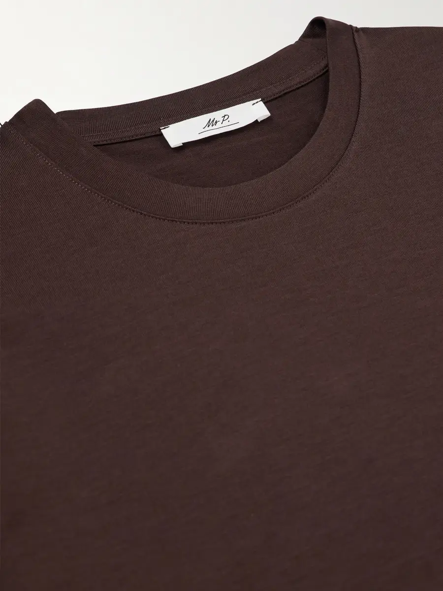 MR P. Silk and Cotton-Blend T-Shirt - Men | Thumbnail 6