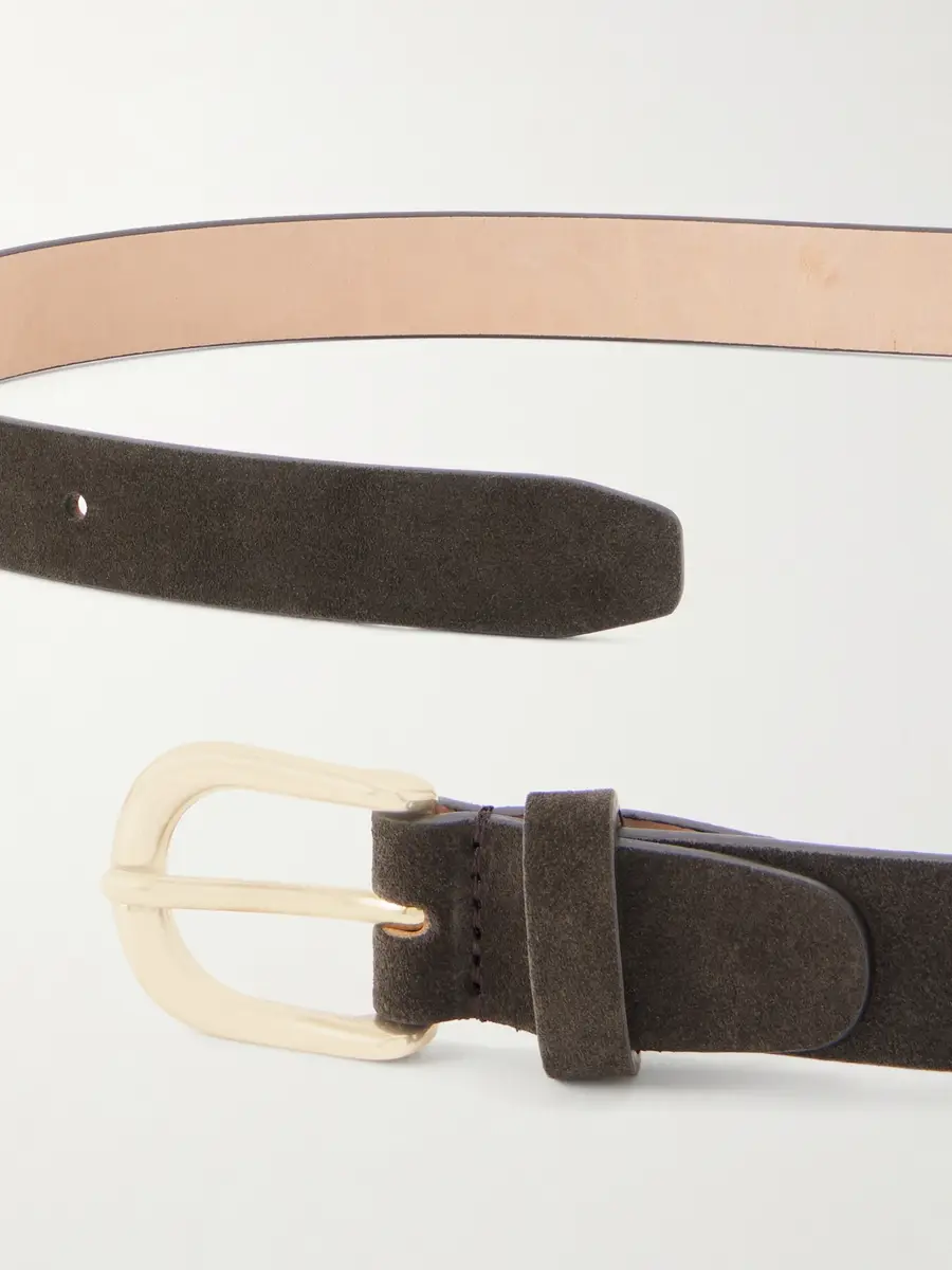 MR P. 2.5cm Suede Belt - Men | Thumbnail 3 MR P. 2.5cm Suede Belt - Men | Thumbnail 3