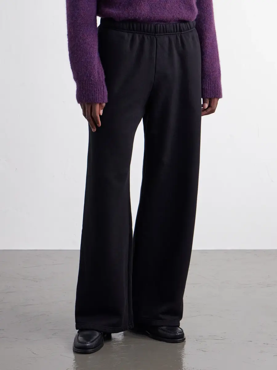 Les Tien Party Wide-Leg Garment-Dyed Cotton-Fleece Sweatpants - Men | Thumbnail 3 Les Tien Party Wide-Leg Garment-Dyed Cotton-Fleece Sweatpants - Men | Thumbnail 3