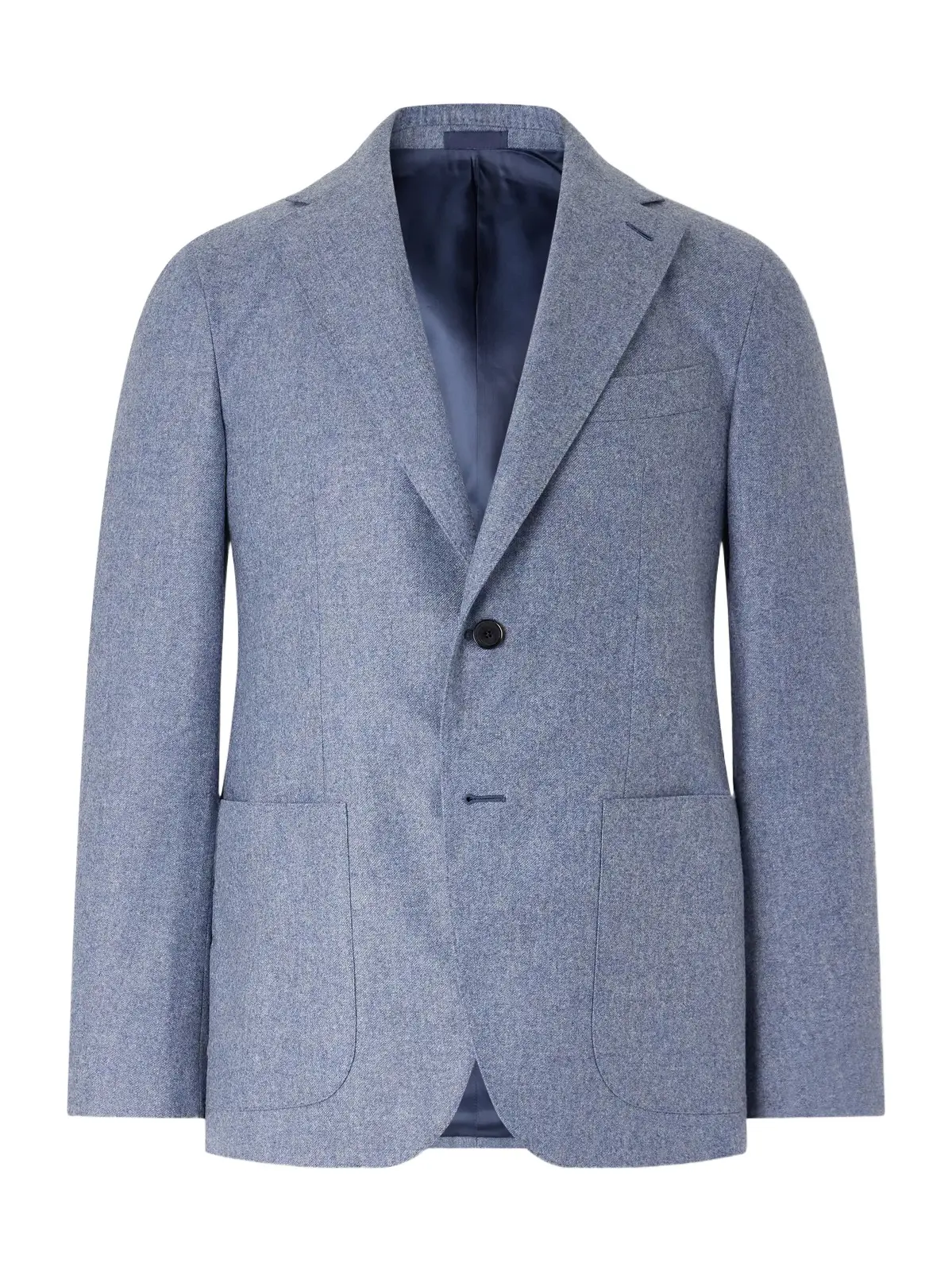 Caruso Wool and Cashmere-Blend Flannel Suit Jacket - Men
