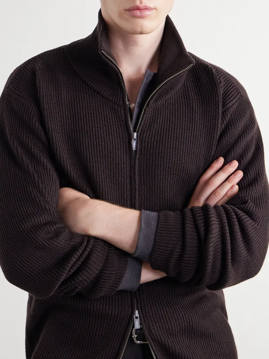 Barena Ribbed Virgin Wool Sweater - Men | Thumbnail 5 Barena Ribbed Virgin Wool Sweater - Men | Thumbnail 5
