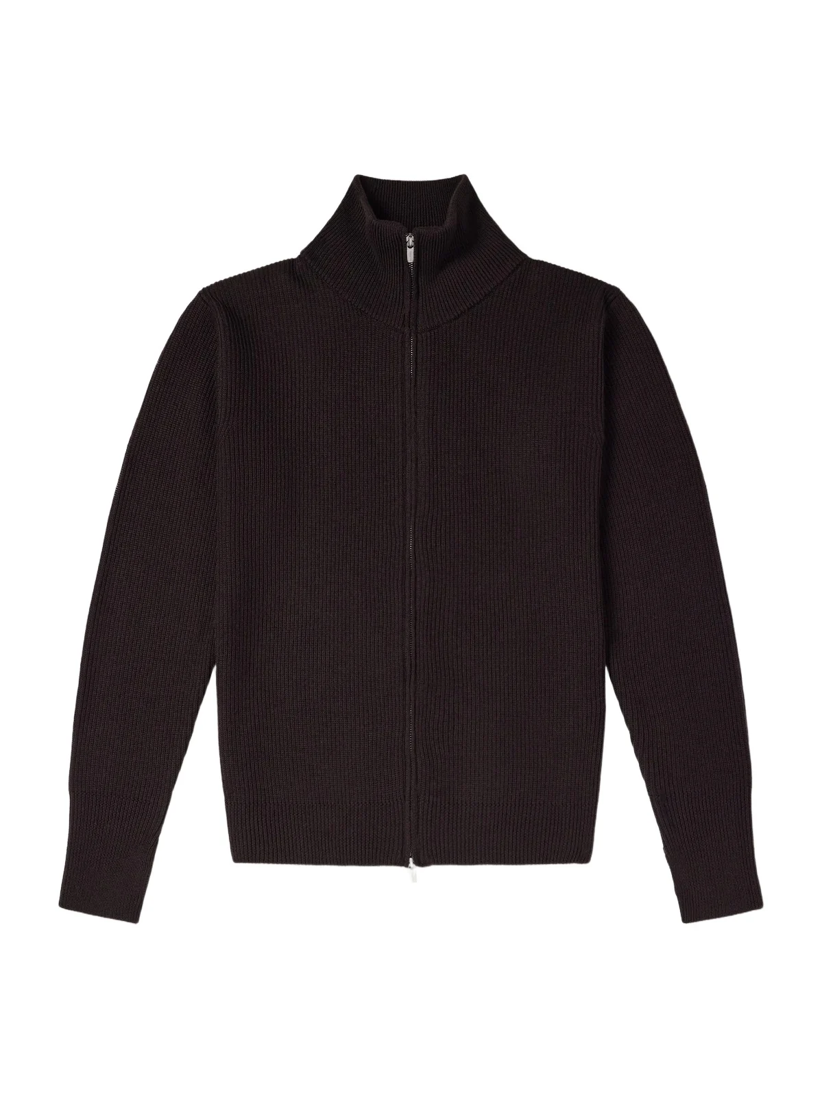 Ribbed Virgin Wool Sweater - Men