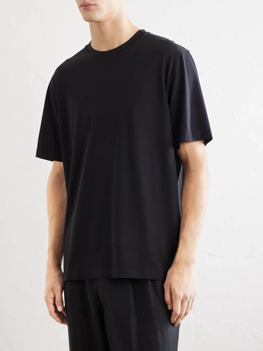 MR P. Silk and Cotton-Blend T-Shirt - Men | Thumbnail 3 MR P. Silk and Cotton-Blend T-Shirt - Men | Thumbnail 3