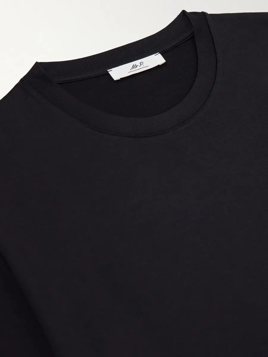 MR P. Silk and Cotton-Blend T-Shirt - Men | Thumbnail 6 MR P. Silk and Cotton-Blend T-Shirt - Men | Thumbnail 6