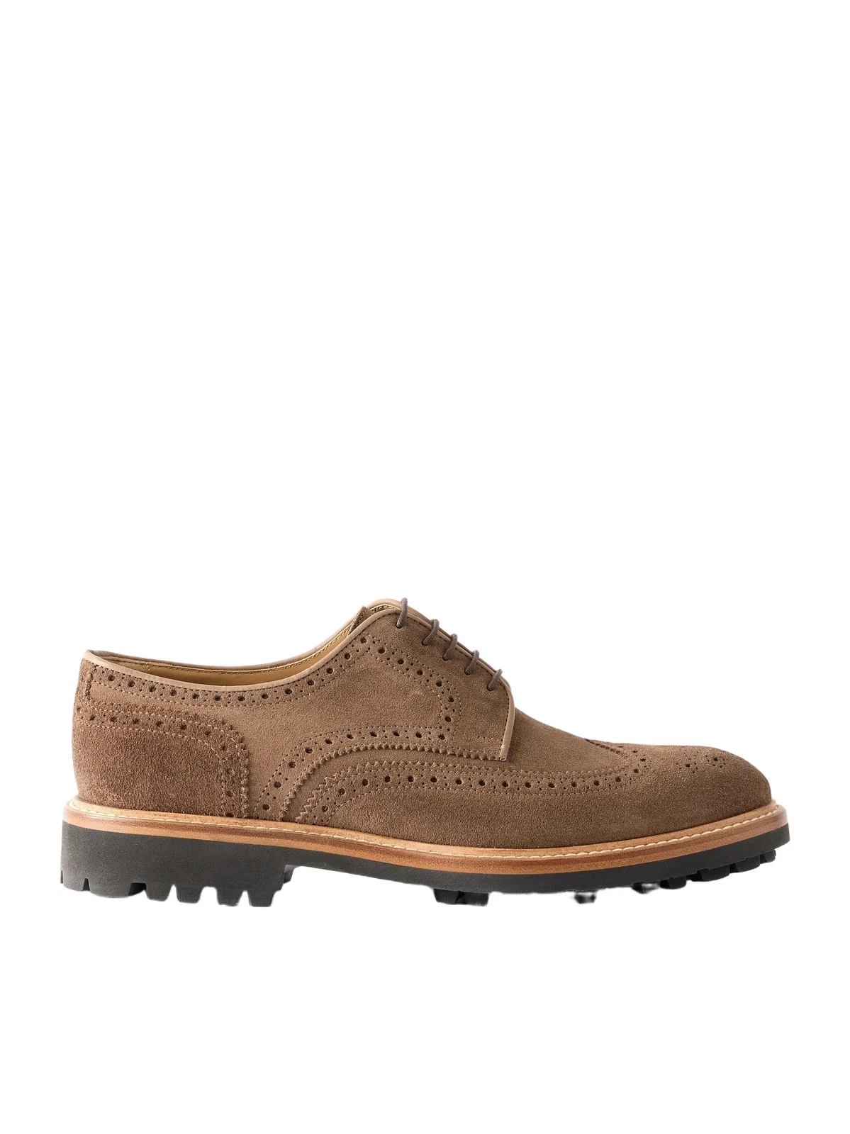 Suede Brogues - Men Suede Brogues - Men