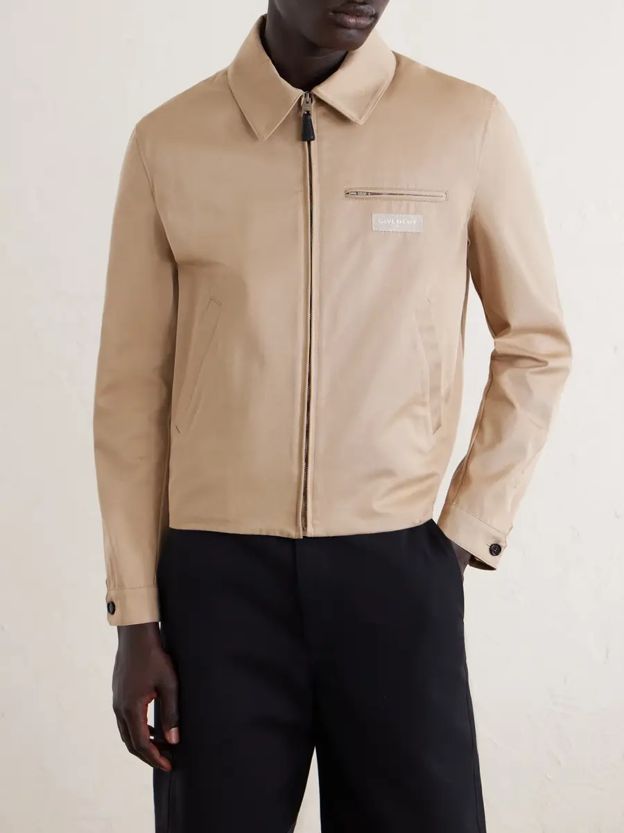 Givenchy Harrington Logo-Appliquéd Cotton-Twill Jacket - Men | Thumbnail 3 Givenchy Harrington Logo-Appliquéd Cotton-Twill Jacket - Men | Thumbnail 3