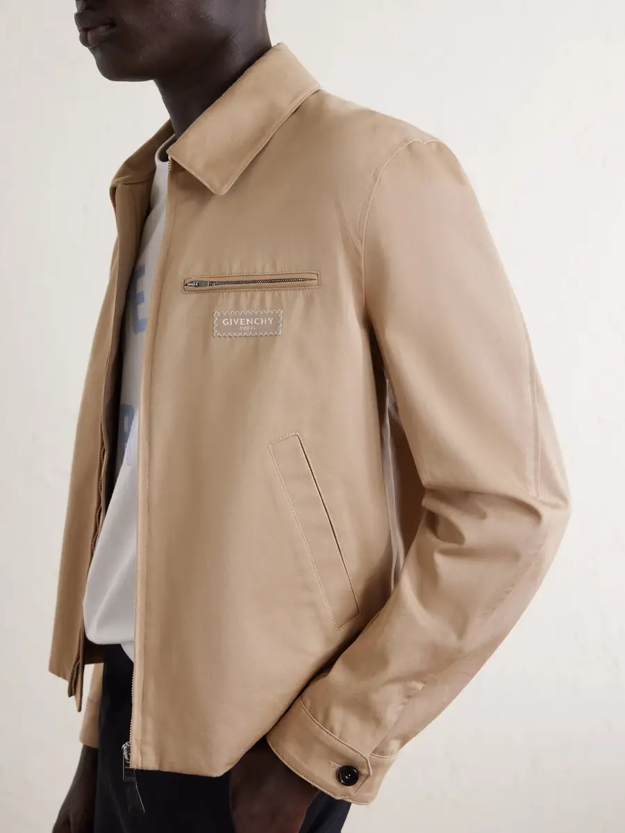 Givenchy Harrington Logo-Appliquéd Cotton-Twill Jacket - Men | Thumbnail 6 Givenchy Harrington Logo-Appliquéd Cotton-Twill Jacket - Men | Thumbnail 6