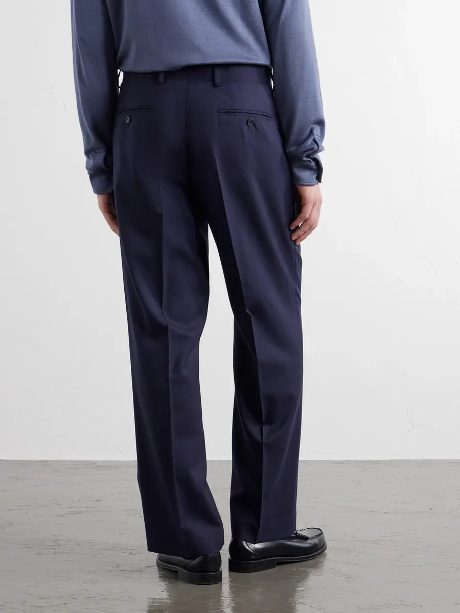 MR P. Wide-Leg Pleated Wool Suit Trousers - Men | Thumbnail 4 MR P. Wide-Leg Pleated Wool Suit Trousers - Men | Thumbnail 4