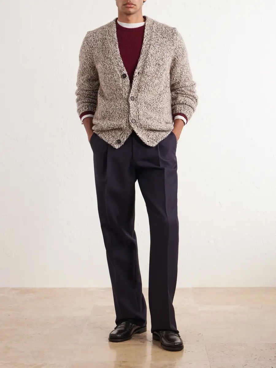 Massimo Alba Linus Wool-Blend Cardigan - Men | Thumbnail 2 Massimo Alba Linus Wool-Blend Cardigan - Men | Thumbnail 2