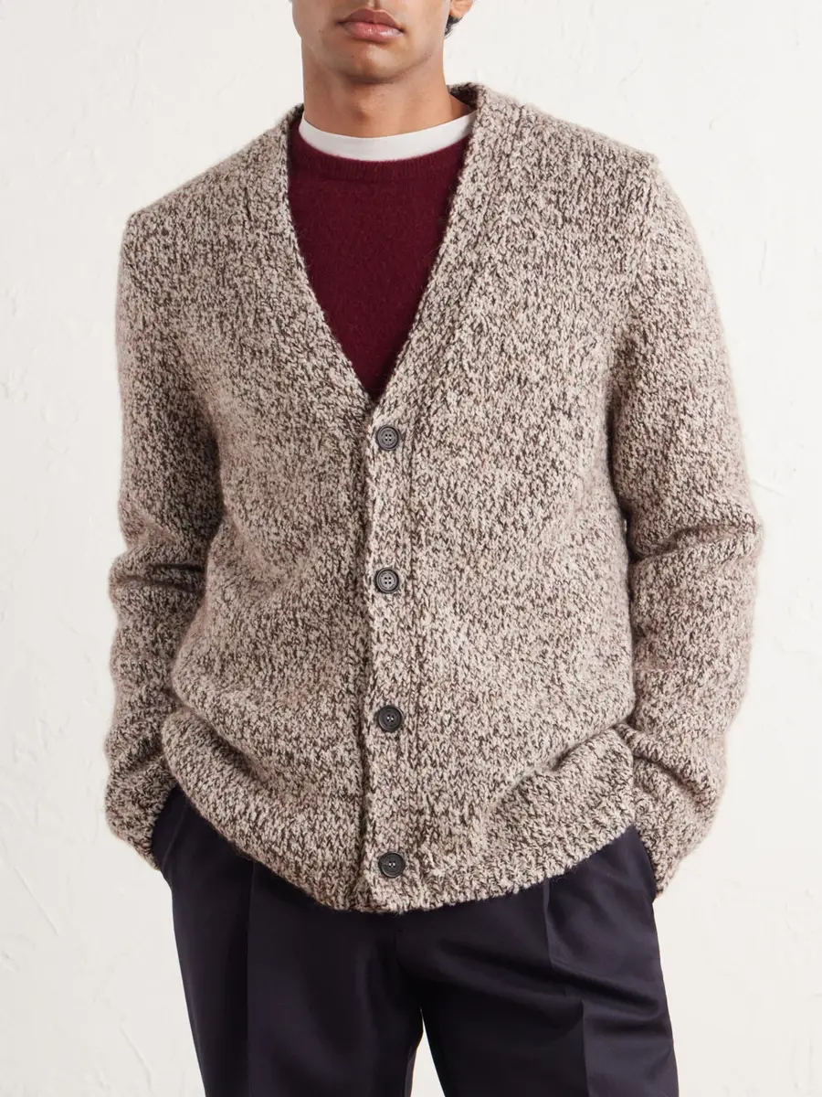 Massimo Alba Linus Wool-Blend Cardigan - Men | Thumbnail 3 Massimo Alba Linus Wool-Blend Cardigan - Men | Thumbnail 3