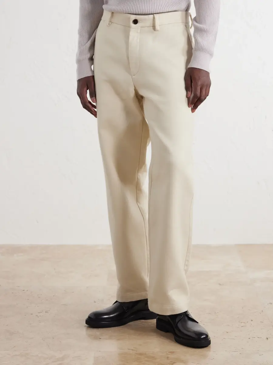 MR P. Straight-Leg Cotton and Cashmere-Blend Twill Trouser - Men | Thumbnail 3 MR P. Straight-Leg Cotton and Cashmere-Blend Twill Trouser - Men | Thumbnail 3
