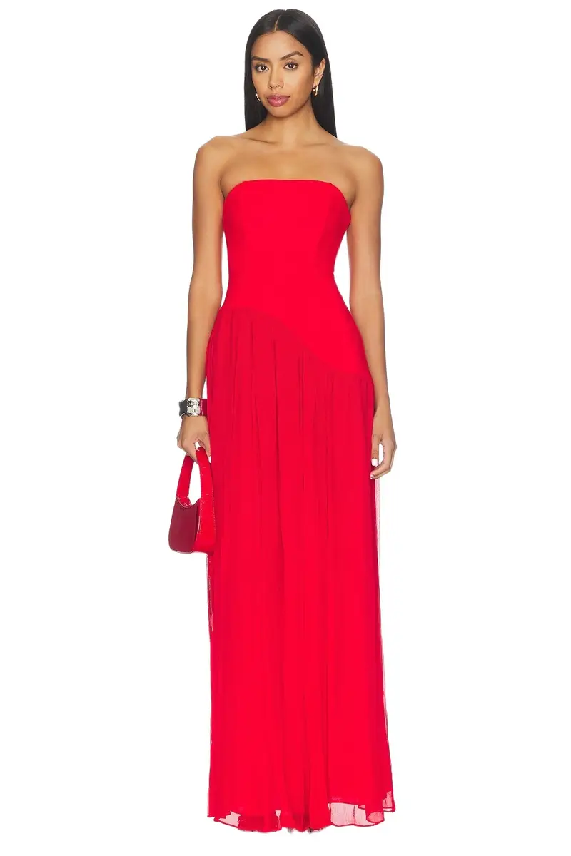Alice Strapless Gown