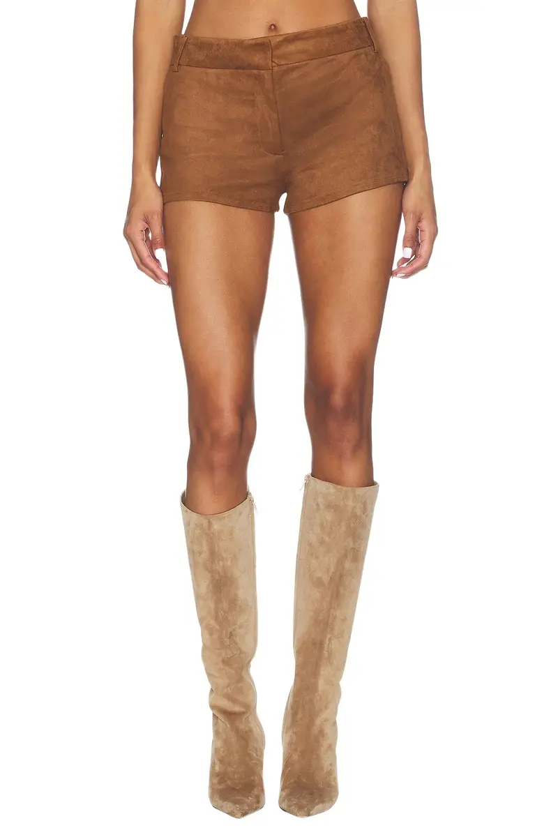 Priya Faux Suede Hot Short Priya Faux Suede Hot Short