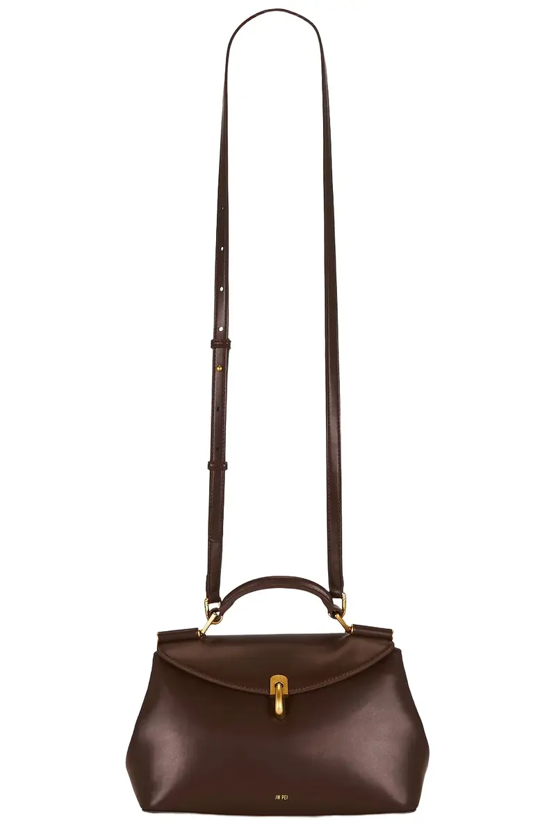 JW PEI Audrey Flap Lock Top Handle Bag