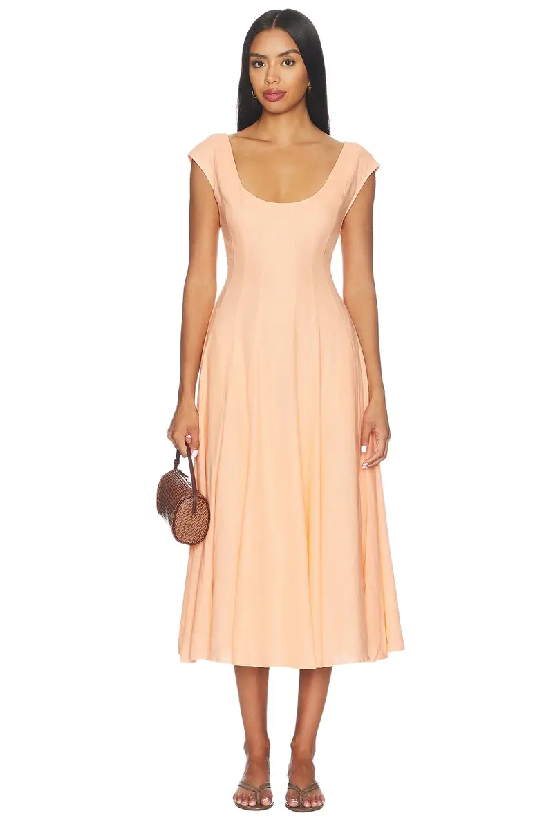 Guizio Leila Linen Dress