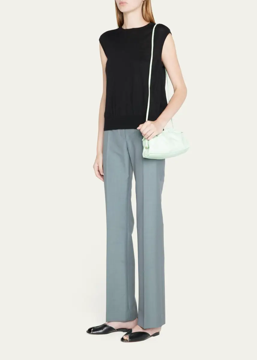 MANSUR GAVRIEL Mini Lambskin Cloud Clutch Bag | Thumbnail 15 MANSUR GAVRIEL Mini Lambskin Cloud Clutch Bag | Thumbnail 15