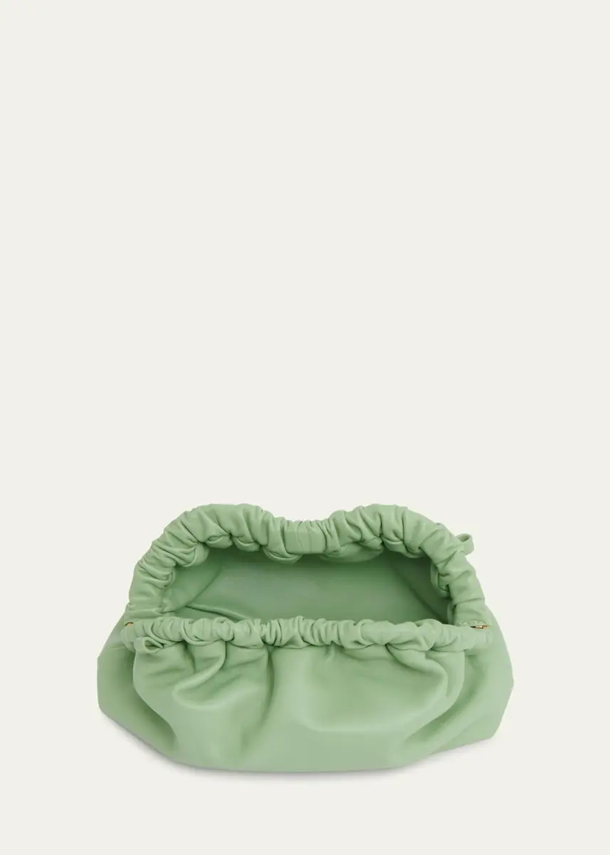 MANSUR GAVRIEL Mini Lambskin Cloud Clutch Bag | Thumbnail 18 MANSUR GAVRIEL Mini Lambskin Cloud Clutch Bag | Thumbnail 18
