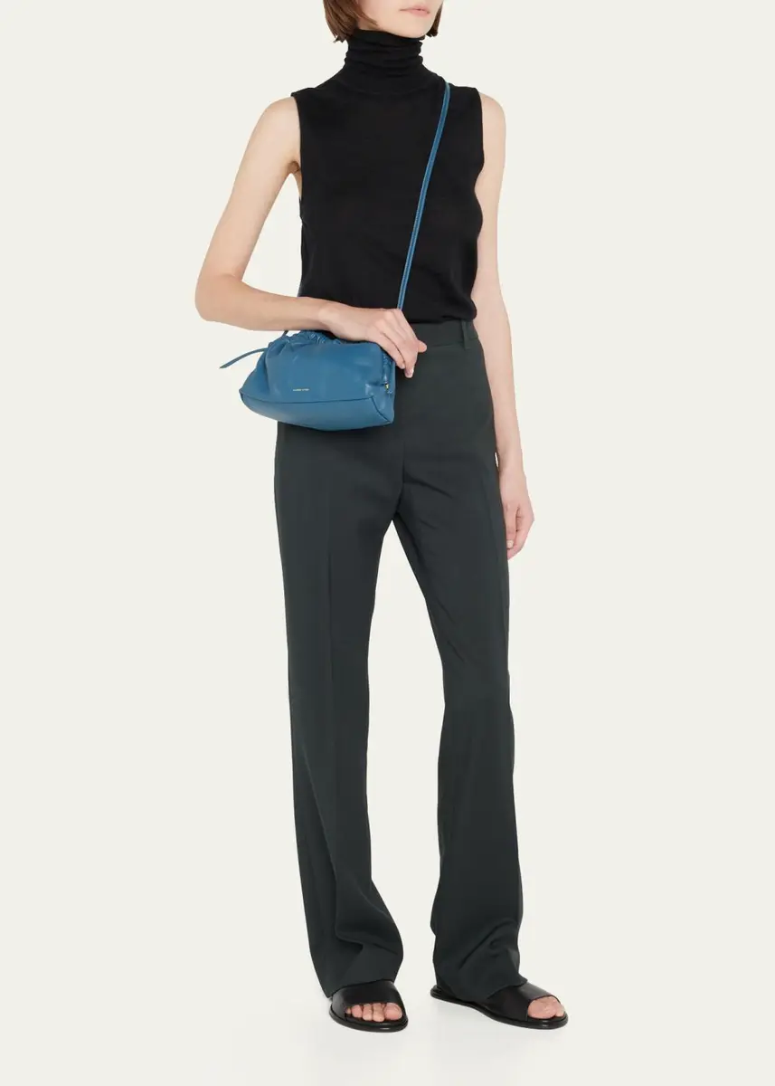 MANSUR GAVRIEL Mini Lambskin Cloud Clutch Bag | Thumbnail 23 MANSUR GAVRIEL Mini Lambskin Cloud Clutch Bag | Thumbnail 23