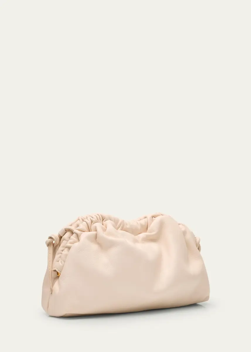 MANSUR GAVRIEL Mini Lambskin Cloud Clutch Bag | Thumbnail 5 MANSUR GAVRIEL Mini Lambskin Cloud Clutch Bag | Thumbnail 5
