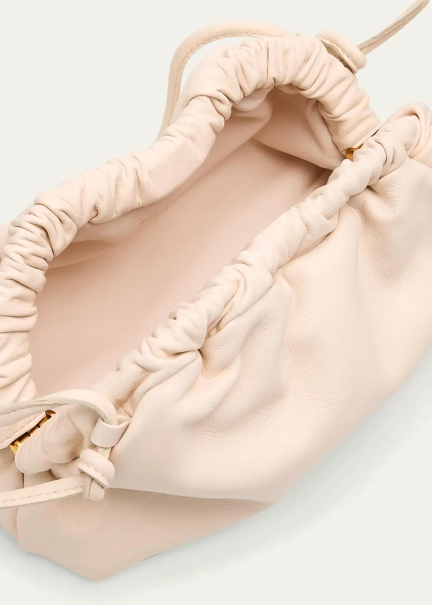 MANSUR GAVRIEL Mini Lambskin Cloud Clutch Bag | Thumbnail 6 MANSUR GAVRIEL Mini Lambskin Cloud Clutch Bag | Thumbnail 6