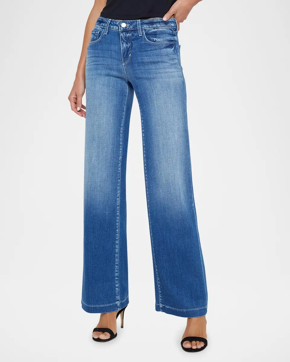 L'Agence Joanne Low-Rise Wide-Leg Jeans | Thumbnail 4 L'Agence Joanne Low-Rise Wide-Leg Jeans | Thumbnail 4