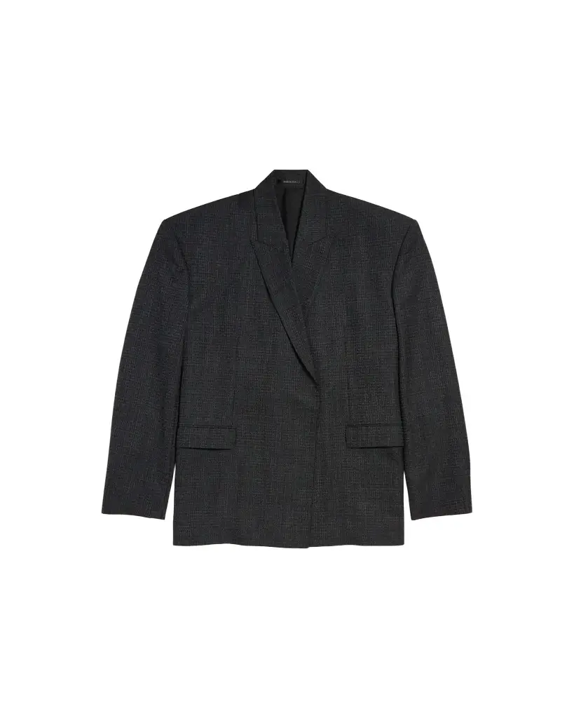 Men's Mini-Check Relaxed Sport Coat Men's Mini-Check Relaxed Sport Coat
