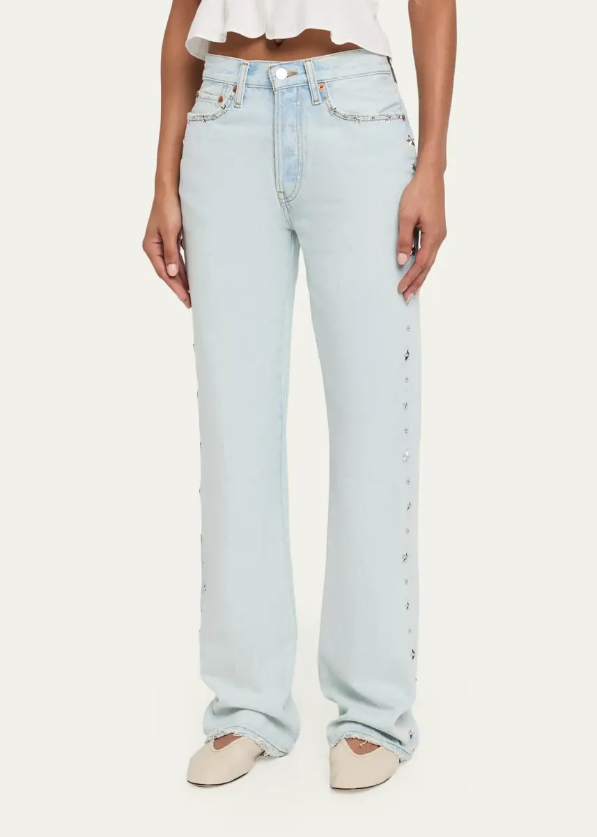 RE/DONE 70s Slim Bootcut Jeans | Thumbnail 4 RE/DONE 70s Slim Bootcut Jeans | Thumbnail 4