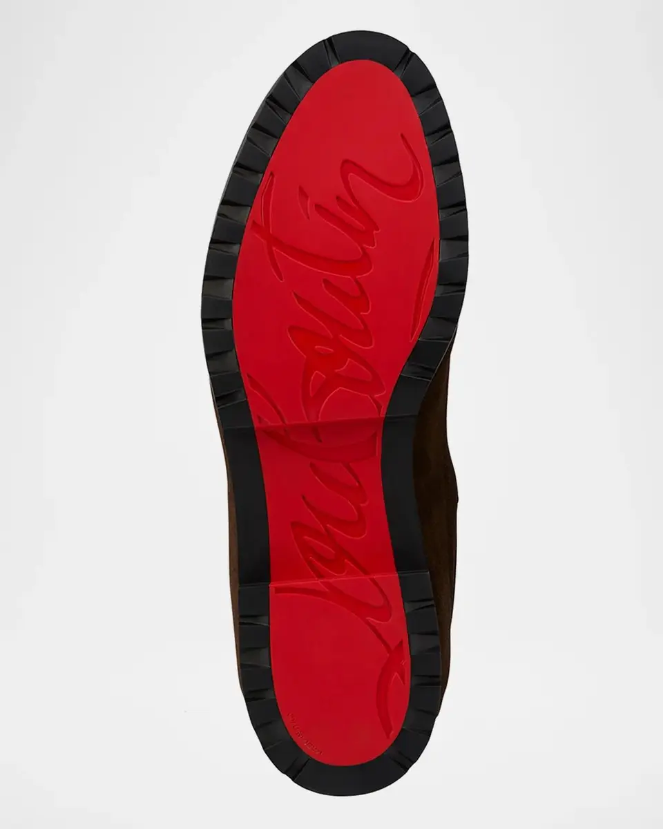Christian Louboutin Men's Cavernos Leather Chelsea Boots | Thumbnail 3 Christian Louboutin Men's Cavernos Leather Chelsea Boots | Thumbnail 3