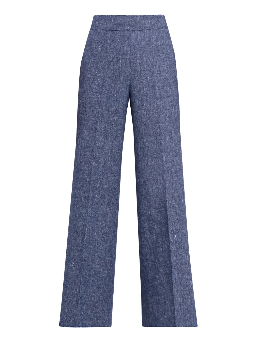 Diane Wool-Blend Flannel Wide-Leg Pants Diane Wool-Blend Flannel Wide-Leg Pants